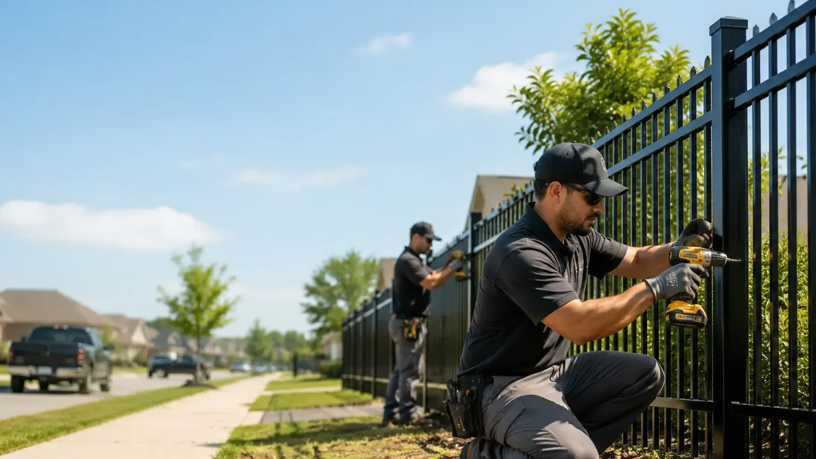 Metal Fence Installation in Mallory, NY